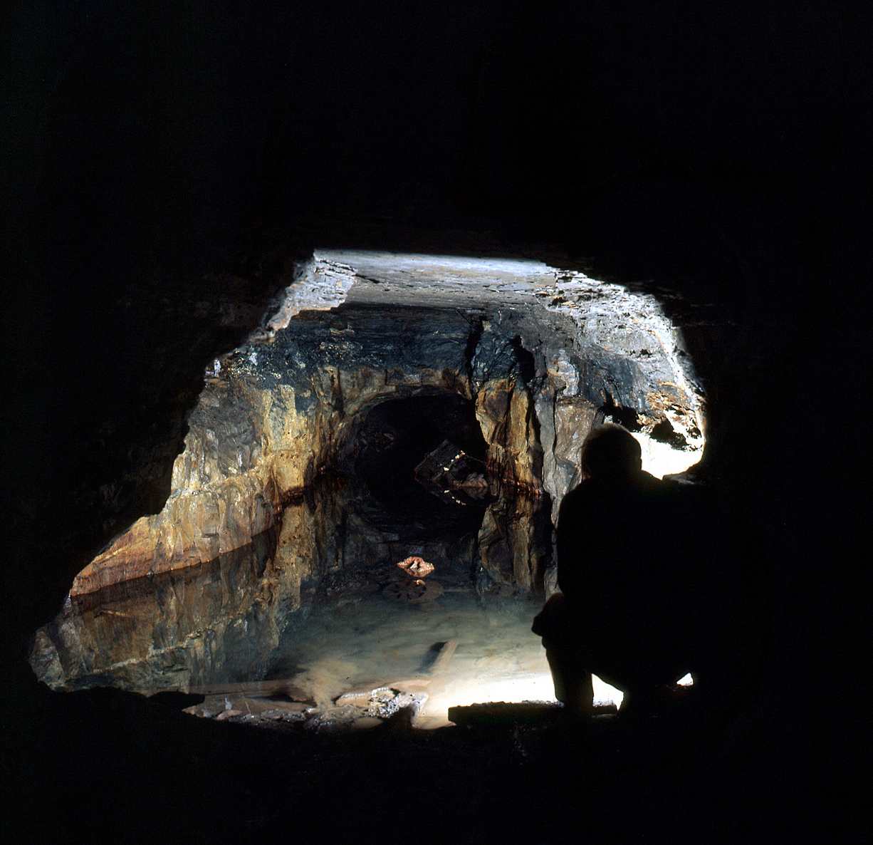 Bottom of Brandy Bottle Incline